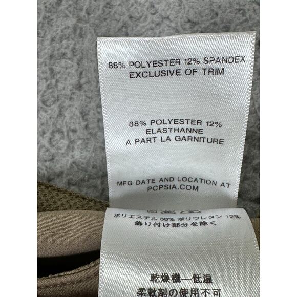 Patagonia Happy Hike Shorts 5" Womens 14 Ash Tan Outdoor Hiking 50+ UPF Gorpcore - Picture 4 of 7